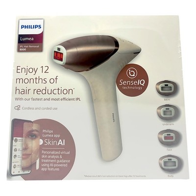 1set Philips Lumea 8000 Series IPL Hair Removal BR1932