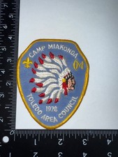 Vintage BSA Boy Scouts 1978 Camp Miakonda Toledo Area Council Patch