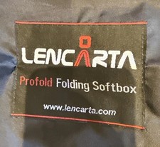 Lencarta Profold Folding Softbox Excellent Quality 2 Diffusers & Carry Bag