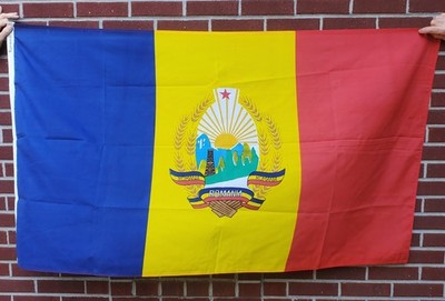 Romania (Socialist Republic) Flag  3' x 5' (36'' x 60'') (91cm x 152cm)