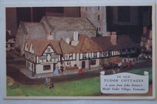 Ye Old Tudor Cottages Hobart Tasmania Australia Historic Vintage Photo Postcard