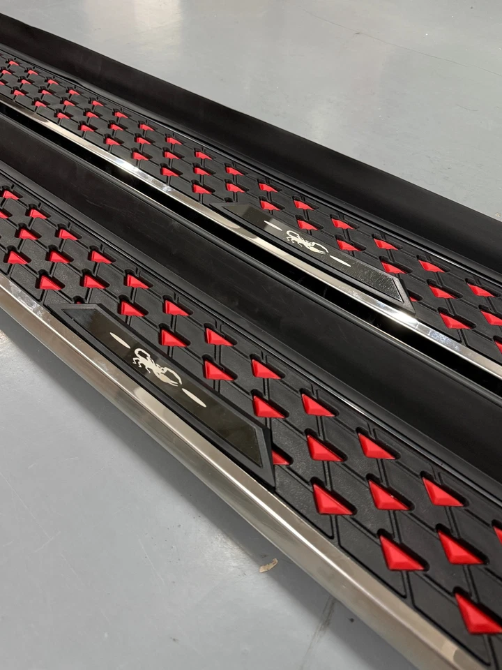 2 piezas pedales fijos estribo estribo lateral apto para Lexus LX570 2016-2021 Foto 4 de 4