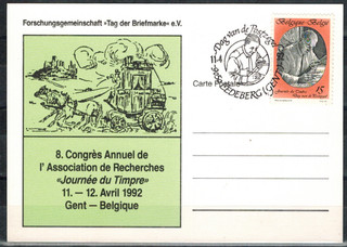 1 FDC Belgien 2503 Tag der Briefmarke Jean Van Noten Gent # 262