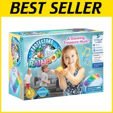 Rainbow Treasure Hunt Game | Ages 4-10 | Glow in The Dark
