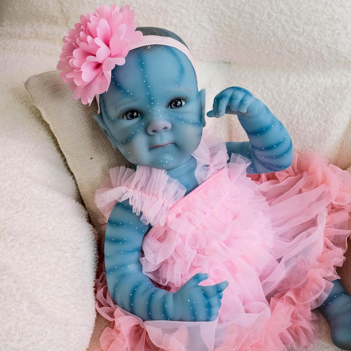 Avatar Reborn Baby Dolls Silicone Full Body-20 in Realistic Baby
