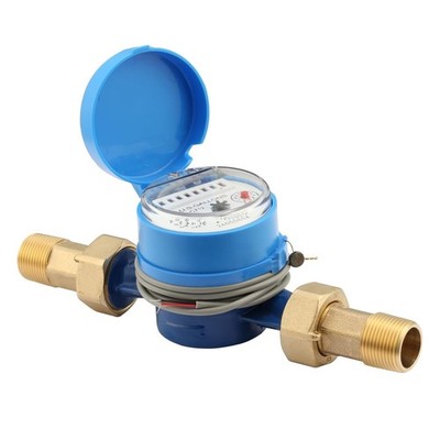 DN20 Water Meter 3 4 NPT with Pulse Output for Cold Water