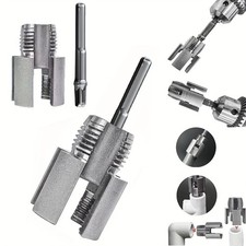 Steel Integrated Internal  External Pipe Threading Tool PVC Pipe Threader Kit