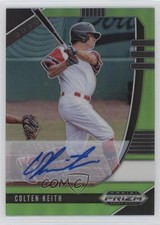 2020 Panini Prizm Draft Picks Lime Green 22/23 Colten Keith #PDP132 Auto 1id3
