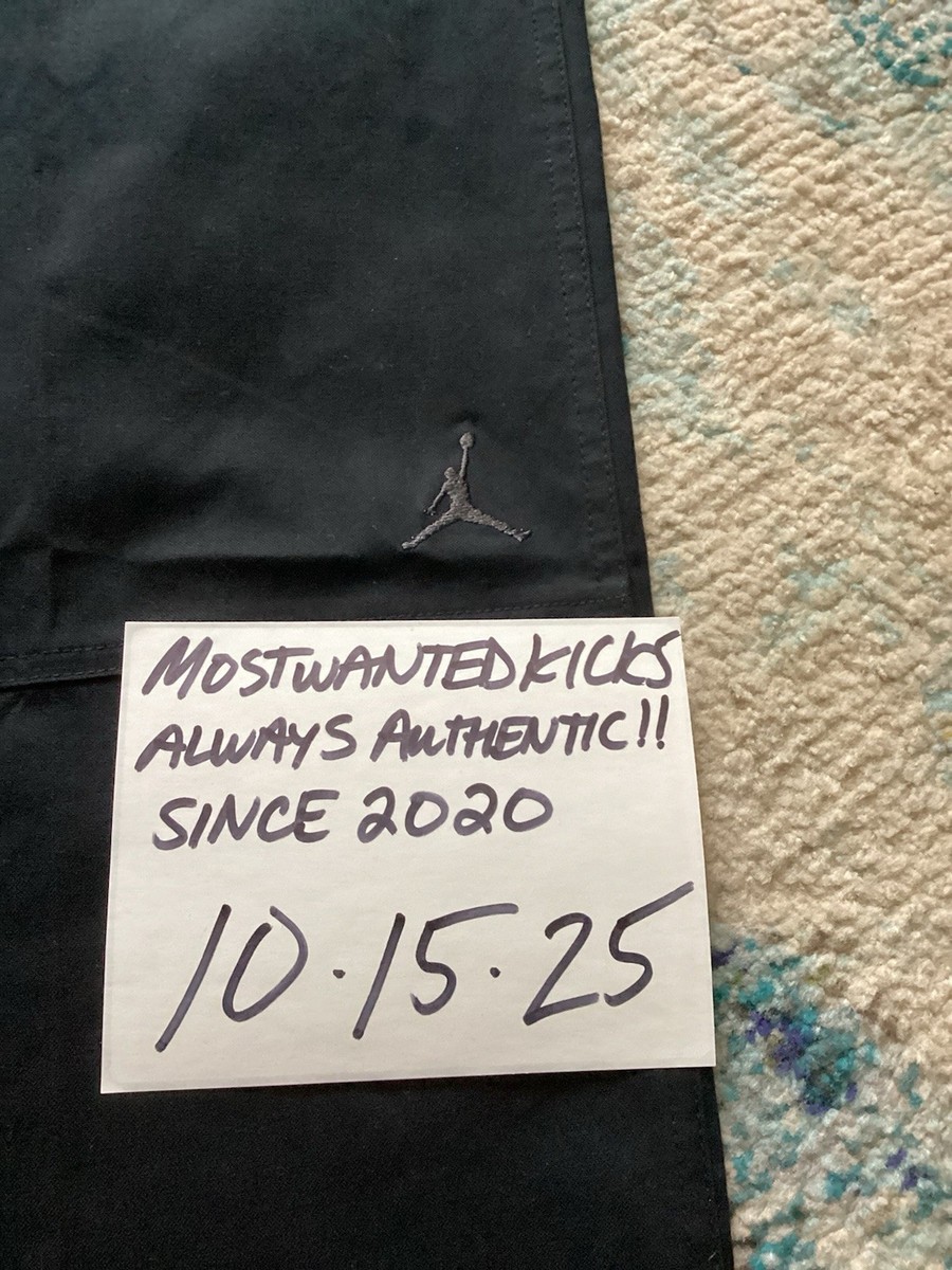NWT Nike Air Jordan Essentials Woven Pants Black Men's Sz L FREE SHIPPING! View 2