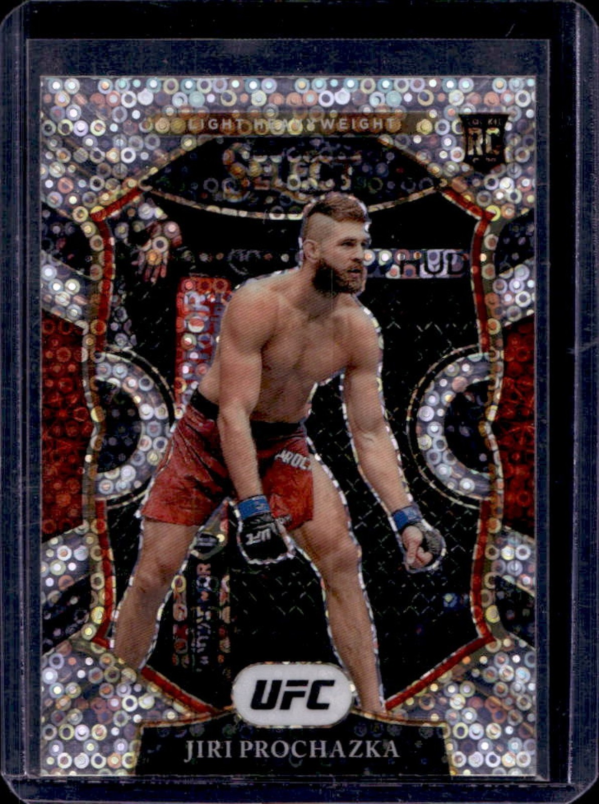 2021 Panini Select UFC Jiri Prochazka Disco Prizm Rookie RC Concourse #35