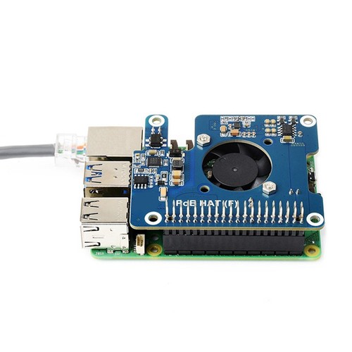 Pour 5 PoE HAT 802.3Af/ Carte D'Extension GPIO avec Ventilateur de Refroid9654 - Photo 6/10
