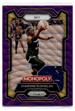 2024 WNBA Prizm Monopoly - Purple Prizm - Diamond DeShields #60