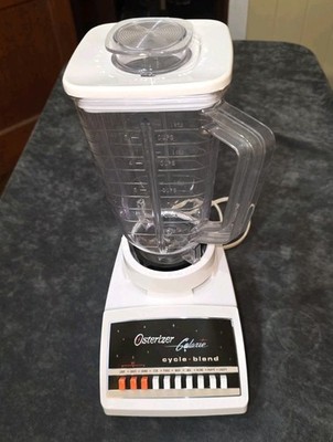Vintage Osterizer Galaxie 10-Speed White Working Blender - EXCELLENT CONDITION 