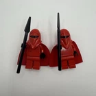 Lego Star Wars Royal Guard Minifigure SW0040b SET OF 2 w/ Weapons