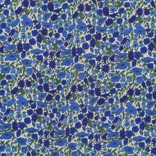 Liberty Fabric Tana Lawn (Petal and Bud Blue)
