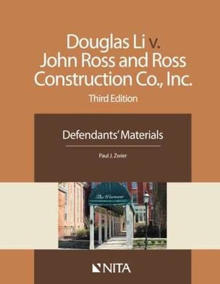Douglas Li v. John Ross and Ross Construction - Paperback, by Zwier - Very Good
