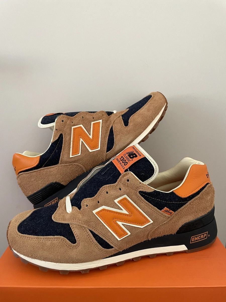 New Balance Levi's x 1300 Made In USA Orange Tab for Sale
