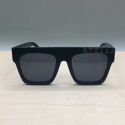 Stella McCartney SC0170S Sunglasses Square Oversized Black  display picture 1