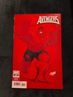AVENGERS #35 DAVID NAKAYAMA RED VARIANT INCREDIBLE HULK 1