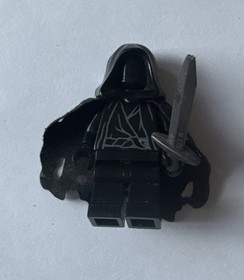 LEGO Black Ringwraith Minifigure From The 9472 Attack On Weathertop Set