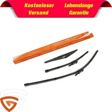 Scheibenwischer Wischerblätter Set Passt für OPEL CORSA D / E Gummi Schwarz