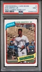1990 Baseball Card Boom #5 Ken Griffey Jr. Hand Cut PSA 9 Mint Seattle Mariners