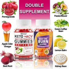 2 packets of HIMIYER Natural Formula Gummies - Vitamin and Herbal Supplement