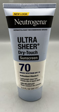 Neutrogena Ultra Sheer Water Resistant SPF 70 Sunscreen Lotion 3fl oz Exp. 11/27