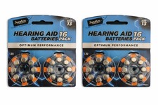 Signature Select Hearing Aid Batteries Size 13 &bull; 2&times;16 Packs (32 Total)
