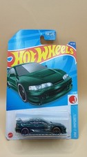 Hot Wheels Custom 01 Acura Integra GSR Green 98/250 1:64 Diecast Car Short Card