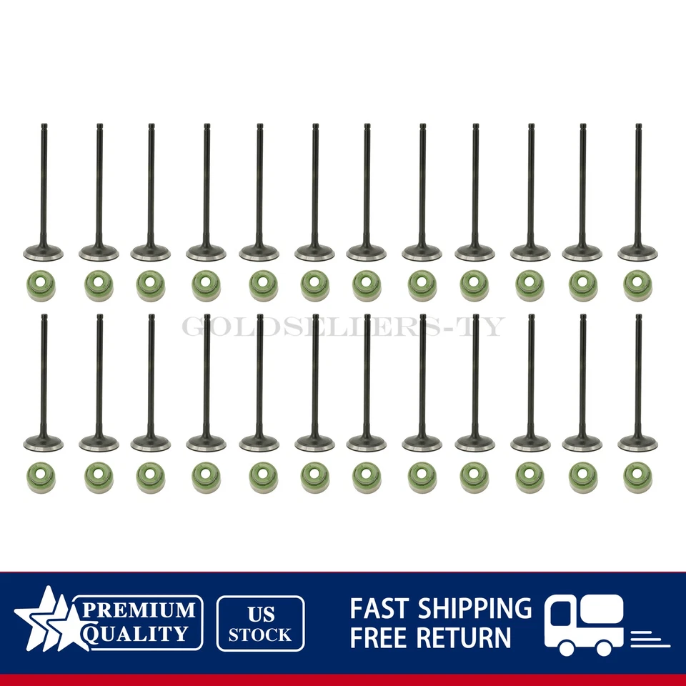 Novo para 2008-2023 Acura MDX Honda Accord Odyssey 3.5L 3.7L válvulas de escape de admissão - Imagem 4 de 4