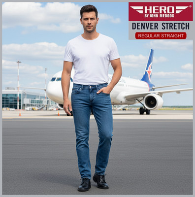 HERO DENVER STRETCH | heavy stone | Jeans Hose | HERREN