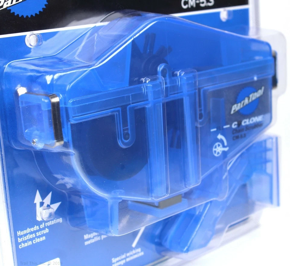 Máquina limpiadora de cadena ciclónica Park Tool CM-5.3 para bicicleta eléctrica de carretera MTB Foto 2 de 3