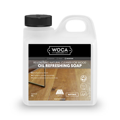 WOCA Öl-Refresher Oil Refresher Reiniger Pflege Holz *Natur* 1,0 L (24,50  /L)