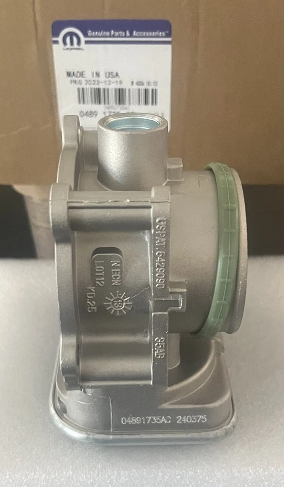 Cuerpo de acelerador Mopar OEM para Jeep Patriot Compass Avenger Caliber Journey 07-16 Foto 2 de 4