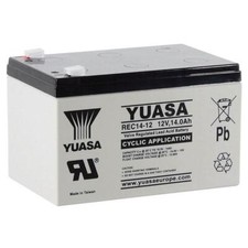 Yuasa REC14-12 Mobility / Golf Battery 12V 14Ah - Uprated 12V 12Ah YPC14-12