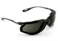 3M Virtua 11873 SMOKE Anti-Fog Safety Glasses Padded Protective Work Eyewear Z87