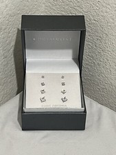 Primrose 4 Pair Cubic Zirconia Sterling Silver Stud Earring Sets
