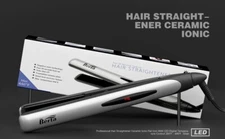 Berta Hair Straightener Negative Ionic Technology Fast 30 Second Heat Up