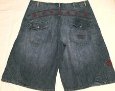 Vintage Le Jean De Marithe Francois Girbaud Shorts Men  s 42 Baggy Hip Hop RARE