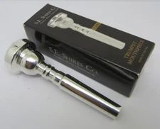 S.E. Shires American Classic Silver Trumpet Mouthpiece, 7C NEW! Ships Fast!