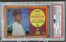 2021 Topps All Star Rookie Cup Jazz Chisholm  RC Orange Holo /25 PSA 10 Gem Mint