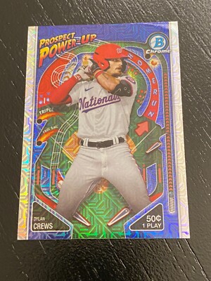 2024 Bowman Mega Box Dylan Crews Mojo Power Up