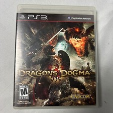 Capcom Dragon's Dogma PS3 Game Complete Action RPG Adventure Playstation 3