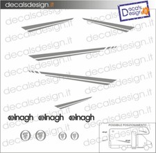 Kit Adesivi Camper  Elnagh Decals con adesivi laterali fiancate da 2 metri