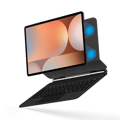 Keyboard Cover Case For Samsung Galaxy Tab S10+/S9+/S9 FE+/S8+/Plus/S7 FE 12.4''