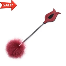 Feather Spanking Whip Paddle Flirting Flogger Torture Punish for Couples Bondage