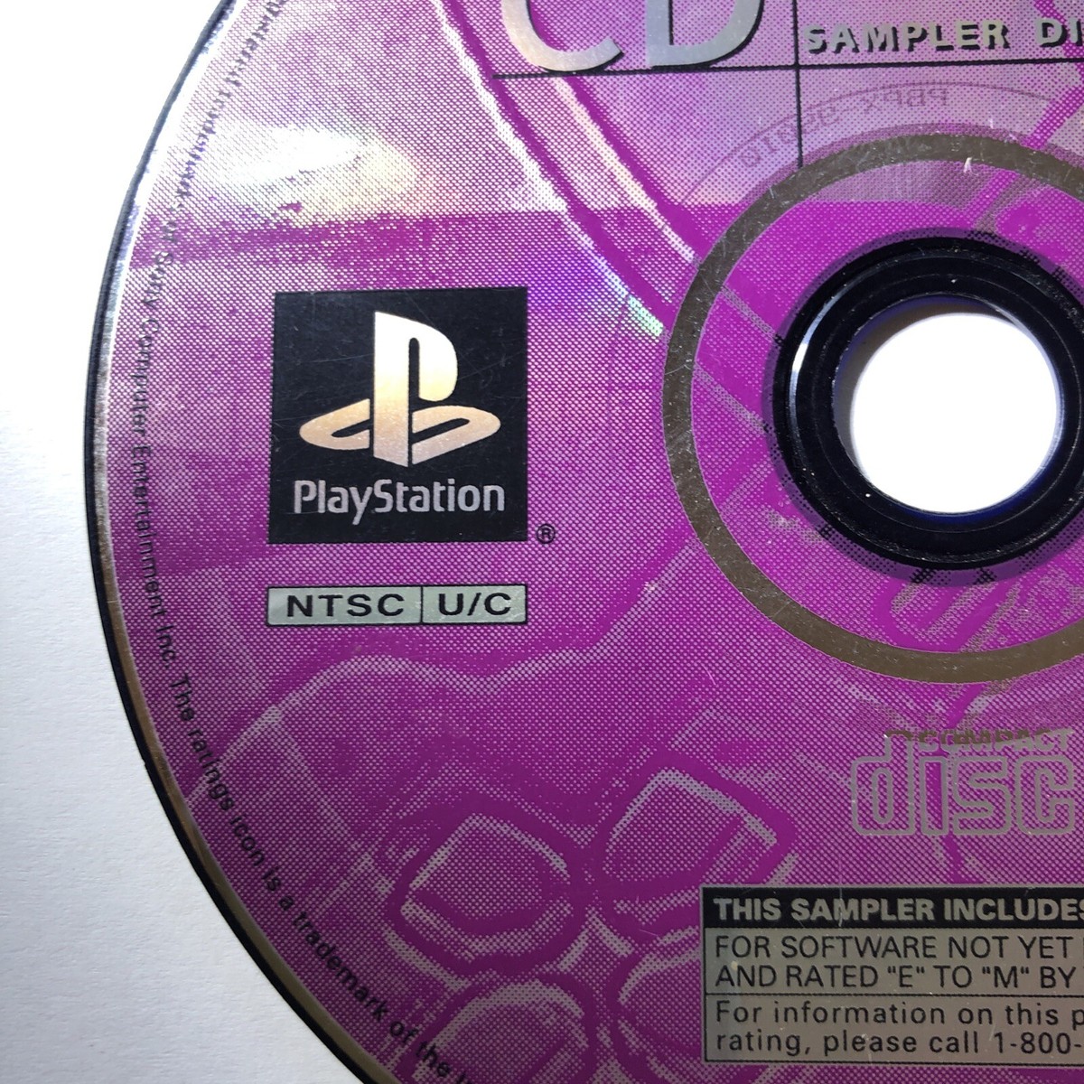 CD Interactive Sampler Disc Vol. 9 Playstation 1 Disc Only