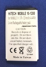 Hitech battery Japan Lion1.2A for GARMIN 010-10840-00...Mobil 10 GPS series eq