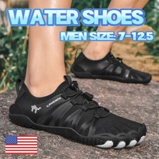Mens Quick Dry Water Shoes Barefoot Swimming Diving Surf Aqua Sport Wading Shoes